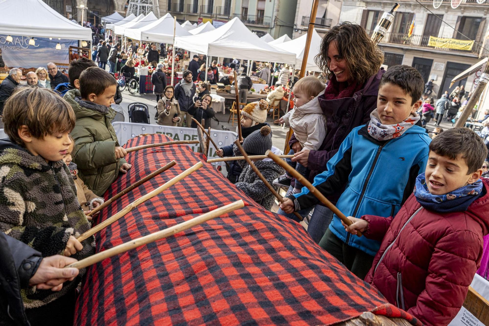 La fira de Santa Llucía de Manresa 2023, en imatges