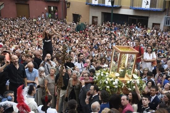 Berga rep a la Mare de Déu de Queralt