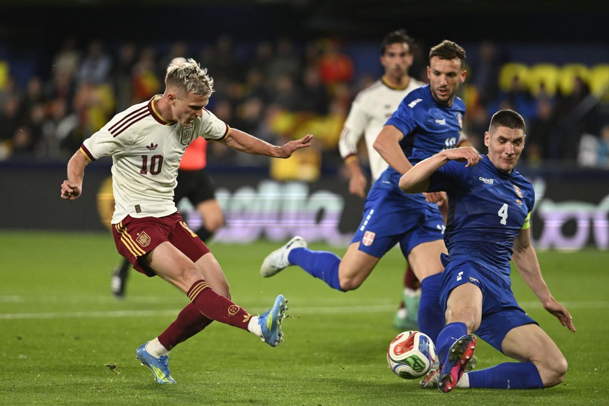 Dani Olmo es un intocable para Luis de la Fuente en la Roja