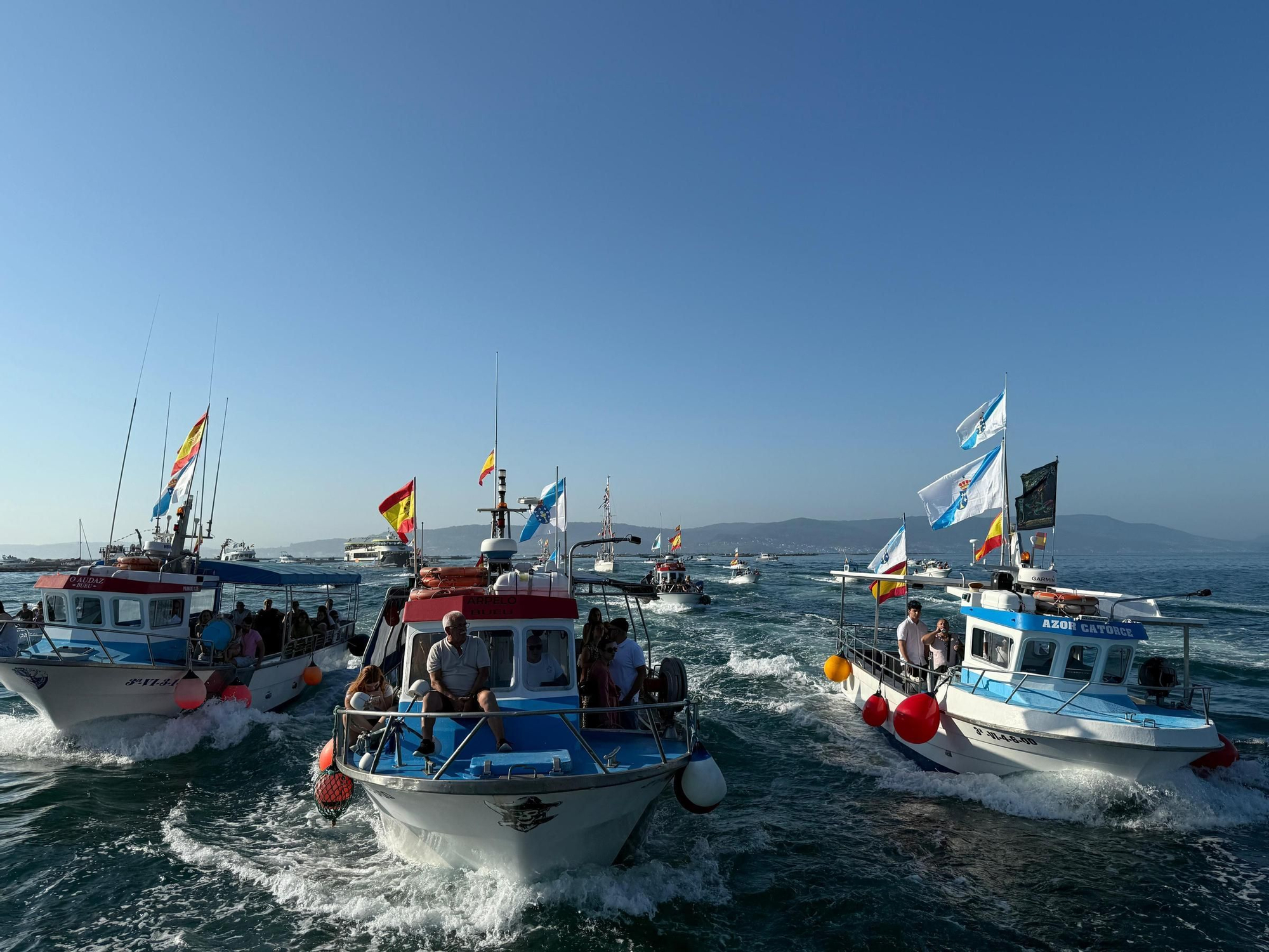 Devoción en Bueu por la Reina de los Mares