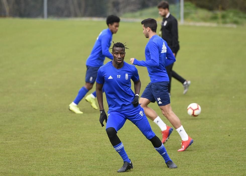 Entrenamiento del Oviedo