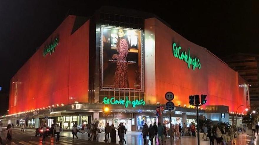 Esificio de El Corte Inglés en Murcia.