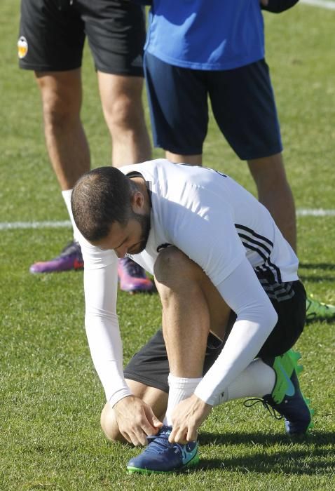 Las mejores imágenes del entrenamiento del Valencia CF