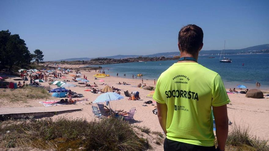 A Illa licita el socorrismo de Area da Secada para el verano