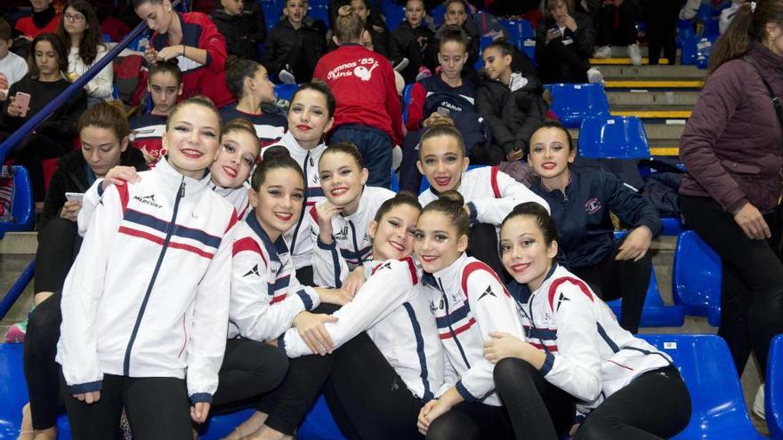 Campeonato de gimnasia estética en Cartagena