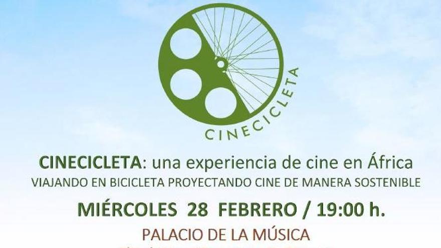 &quot;Cinecicleta&quot; en la sede de la UA en Torrevieja