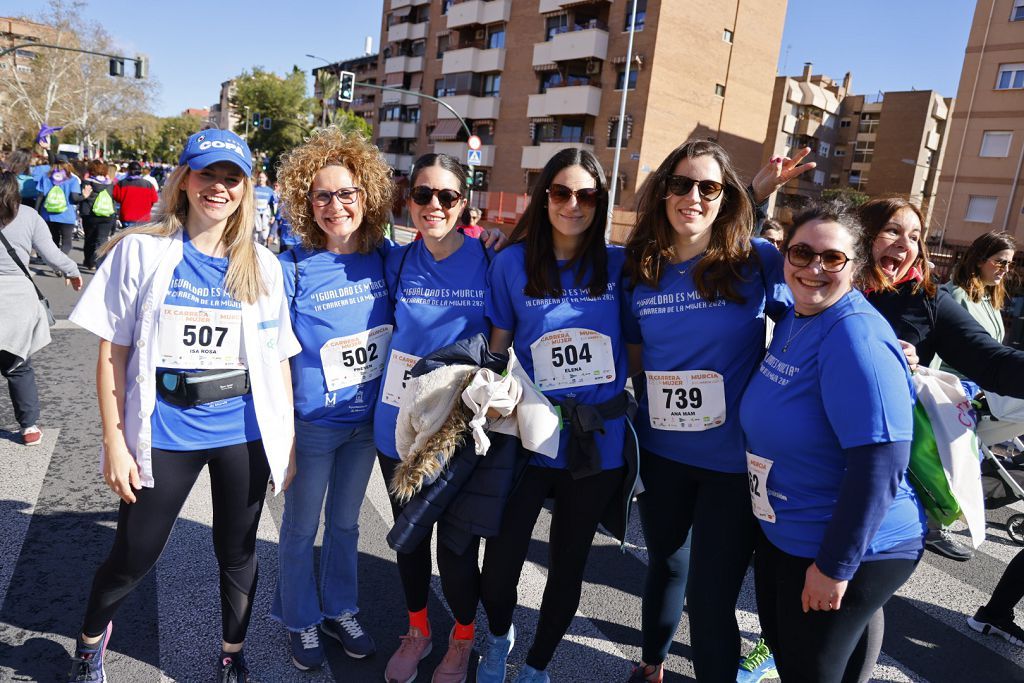 Imágenes del recorrido de la Carrera de la Mujer: avenida Pío Baroja y puente del Reina Sofía (II)