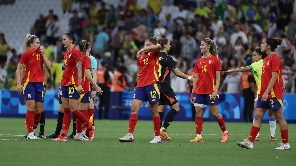 España perdió con Brasil en semifinales y jugará el partido por el bronce