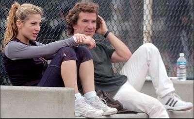Fernando Sartorius junto a Elsa Pataky en Los Ángeles.