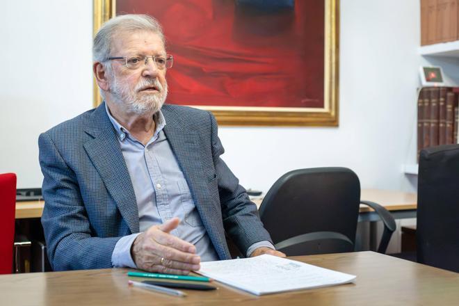 FOTOGALERÍA | Entrevista en exclusiva con Rodríguez Ibarra tras la debacle electoral del PSOE en Extremadura