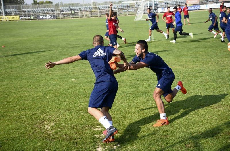 Entrenamiento del Real Zaragoza