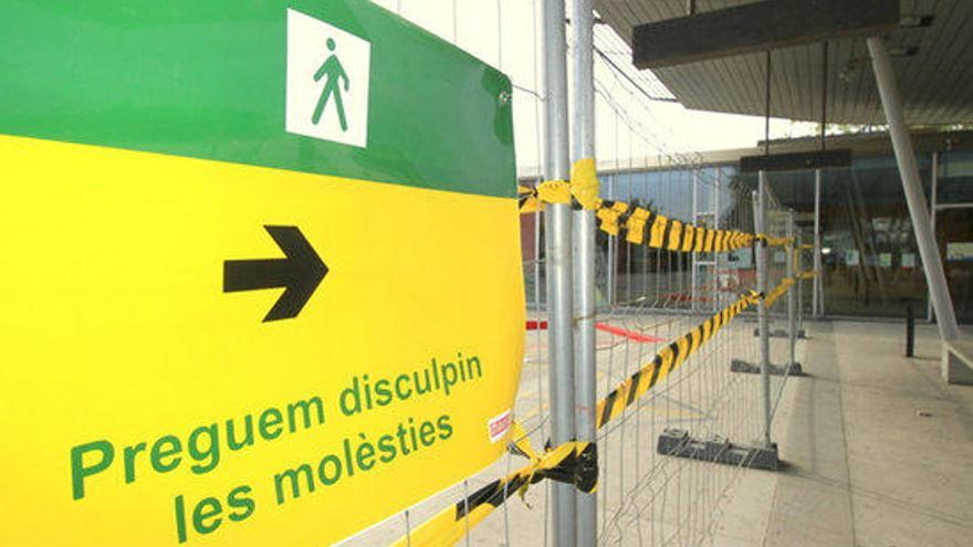 Les obres a l&#039;estació de busos de Blanes obliguen a traslladar les parades als carrers adjacents