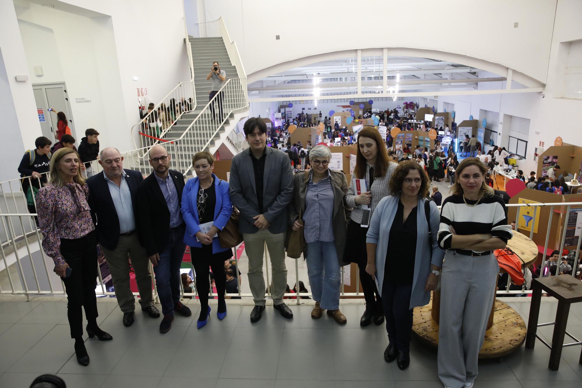 En imágenes: Gijón acoge la I Feria de la Ciencia y la Innovación de Asturias