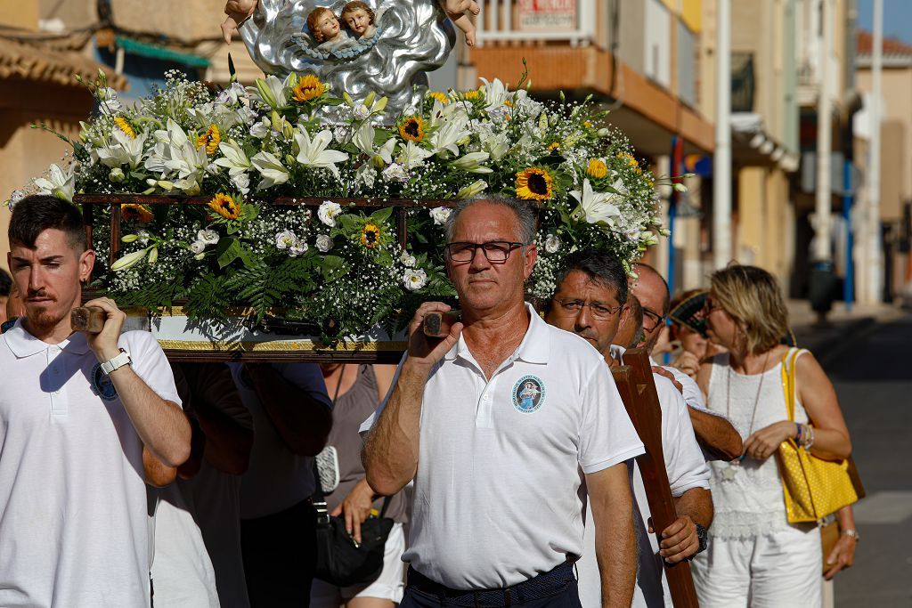 Procesión de la Virgen en Cabo de Palos y Los Nietos