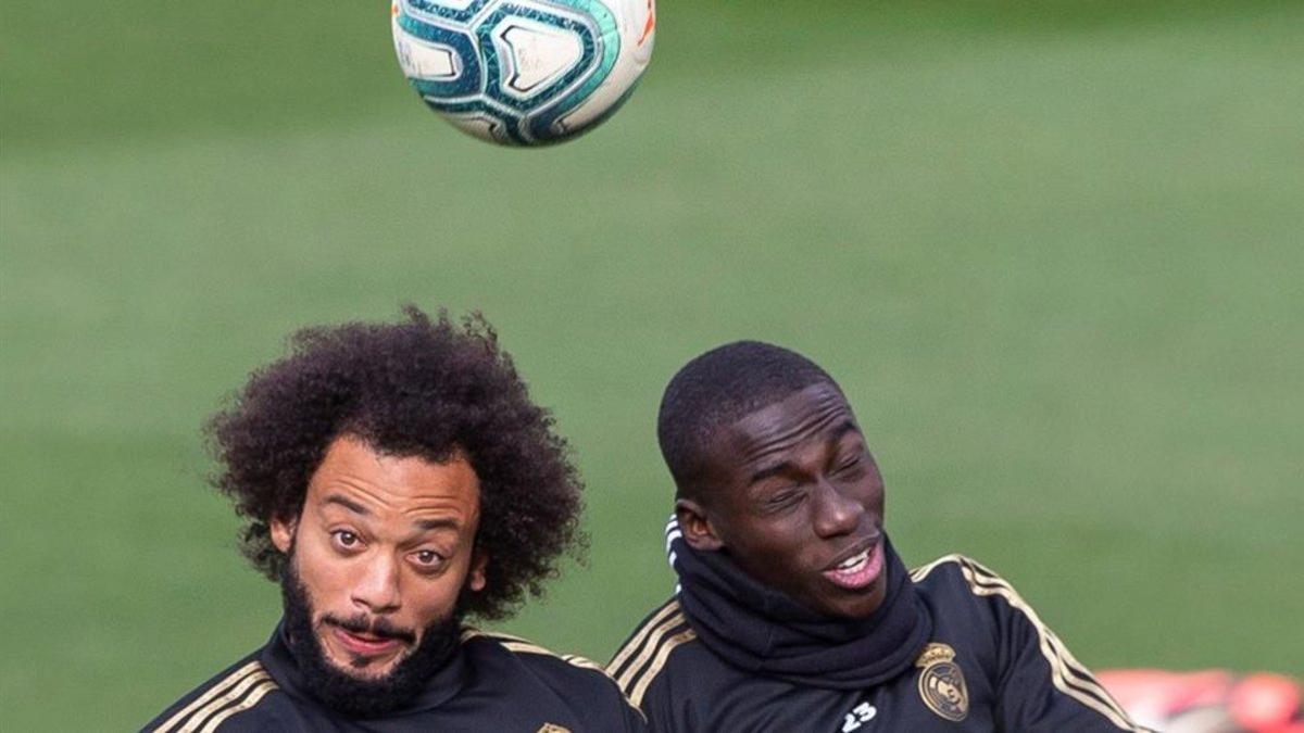 Marcelo y Zidane pugnan por una misma plaza