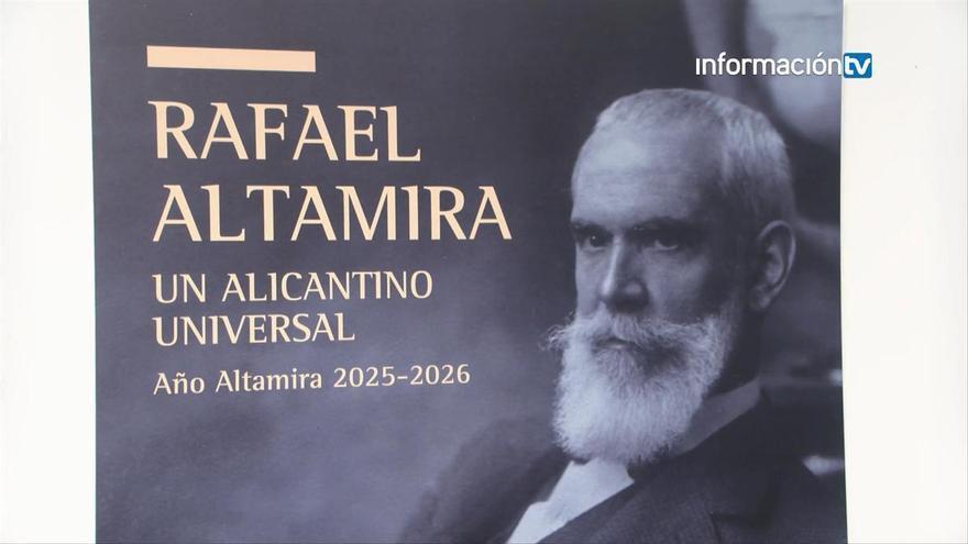 El Campello acoge una exposición sobre Rafael Altamira con IA