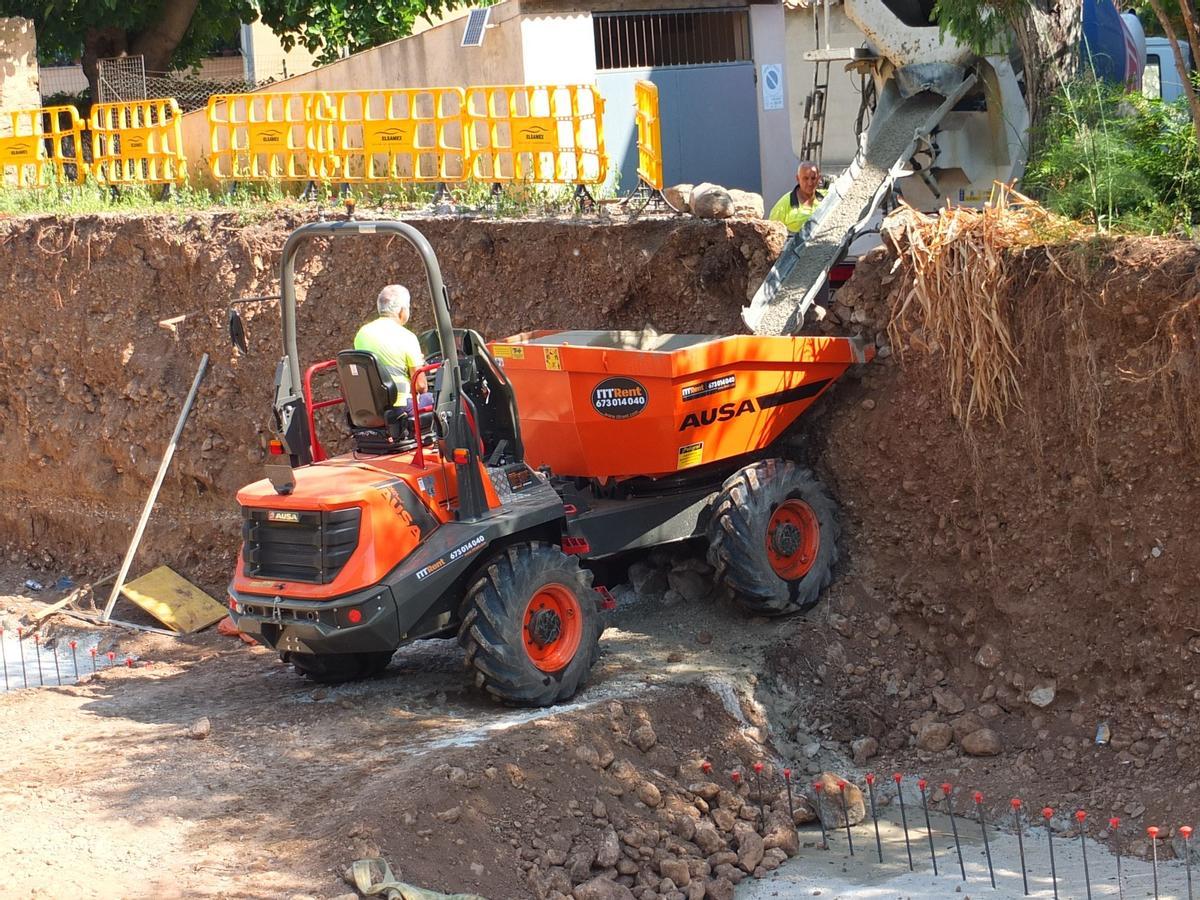 FOTOS | Las obras en el torrent Major de Sóller, en imágenes
