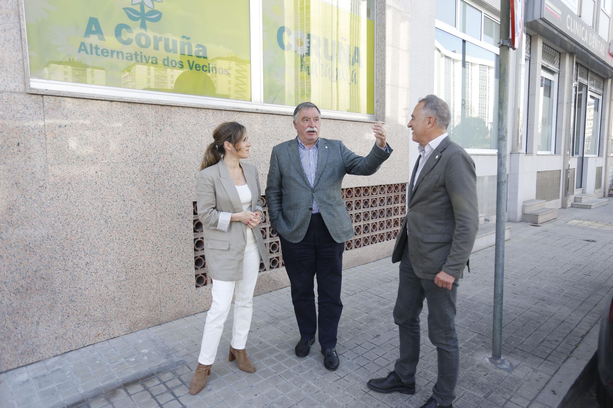 Alternativa dos Veciños inaugura su local en A Coruña