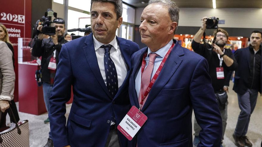 Salvador Navarro (CEV) cree que Mazón debería hacer un esfuerzo para acudir a actos a pesar de la &quot;presión social&quot; tras la dana