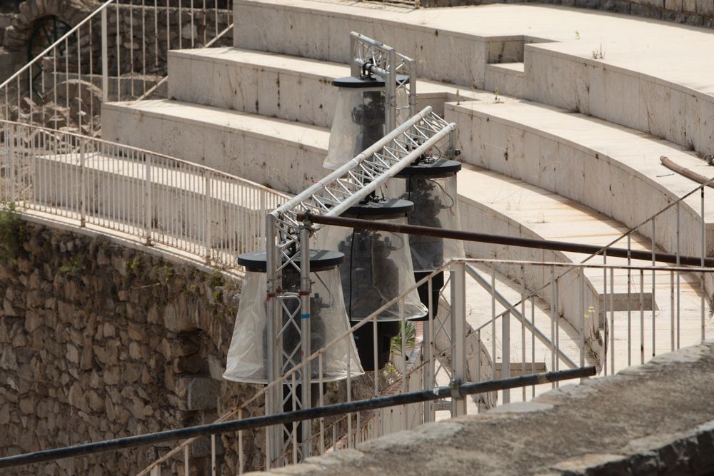 Obras en el Teatro Romano de Sagunt