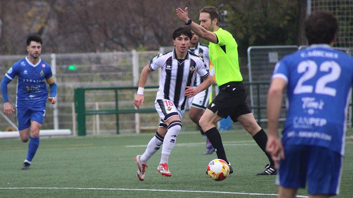 Guillem Terma en el duelo del pasado domingo ante el Andratx.
