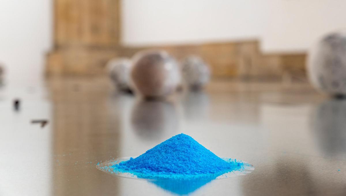 La exposición "Gas, óxido, sal", de Tania Blanco, en el Museo Barjola.