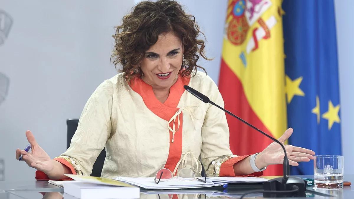 María Jesús Montero, ministra d'Hisenda.