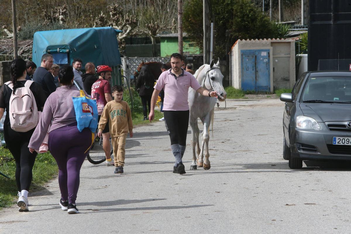 Participantes en la XIII Xuntaza Cabalar pola Costa