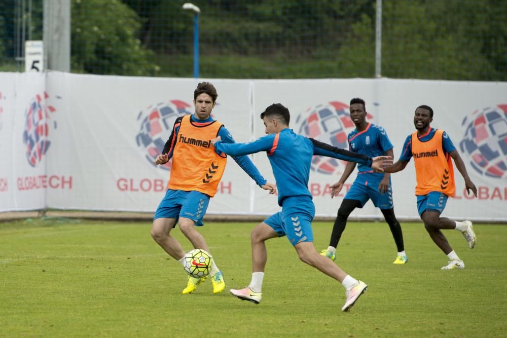 Entrenamiento del Real Oviedo