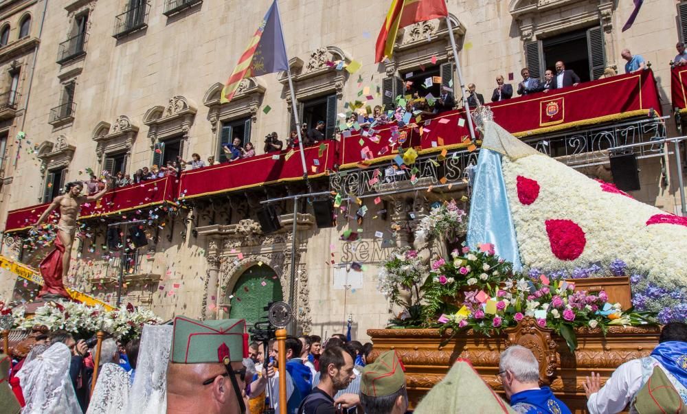 Procesión del Encuentro en Alicante