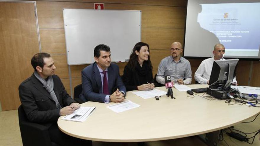 Rafa Covas, Sergi Torrandell, Miryam Valladolid, Juan Carlos González y Gabriel Morro.