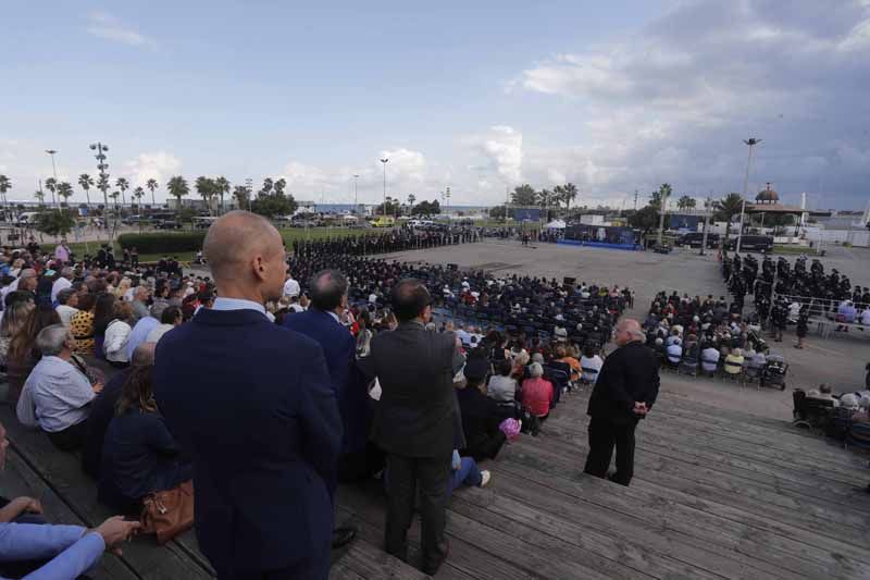 Celebración del día de la Policía Nacional en València