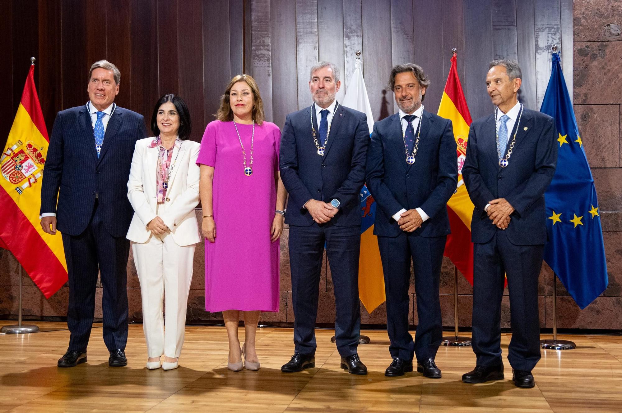 Entrega del 'Collar de la Orden de las Islas Canarias'