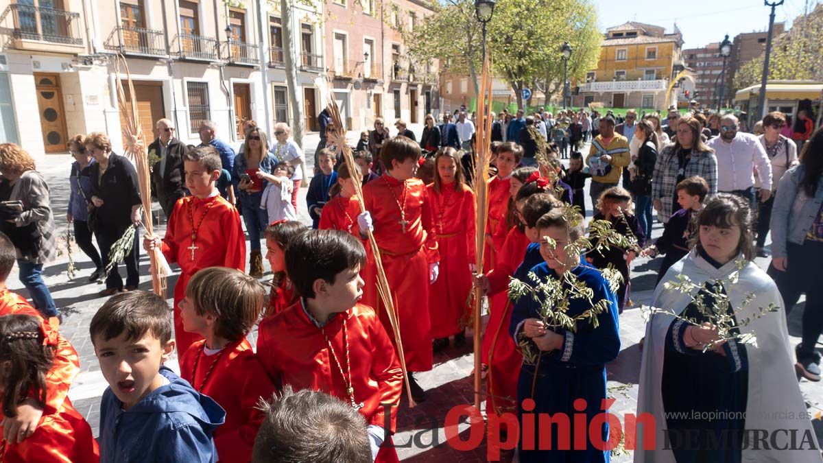 Procesión de Domingo de Ramos en Caravaca