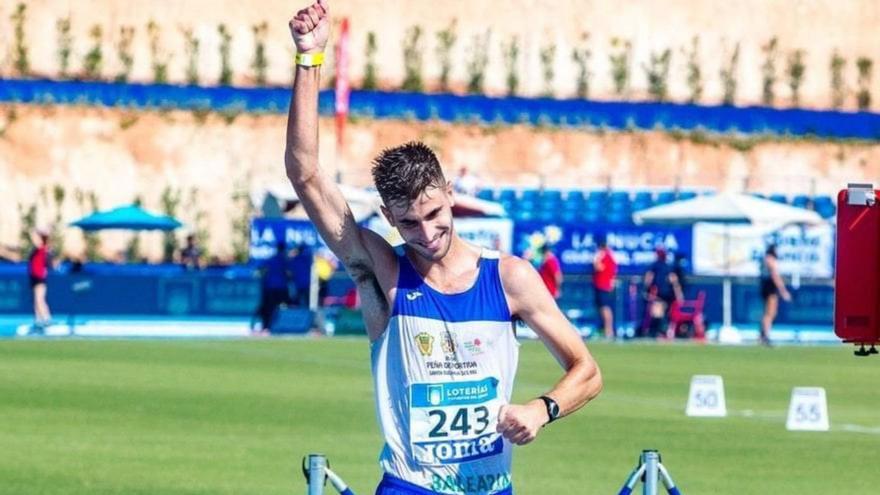 Marc Tur afina para el Mundial con un podio en el Nacional por autonomías de atletismo