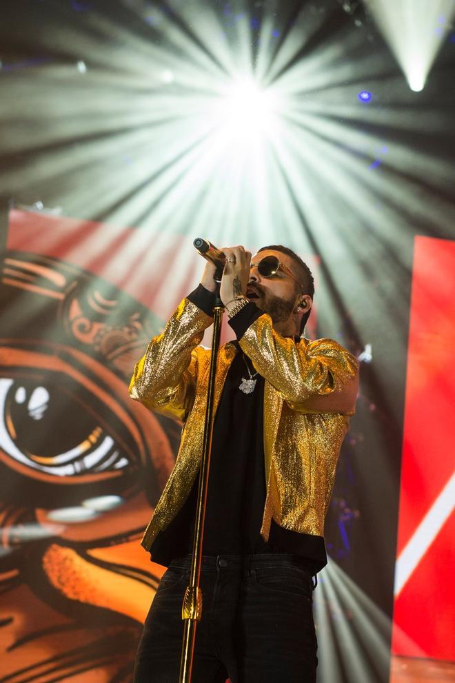 Las famosas no se pierden a Maluma en concierto