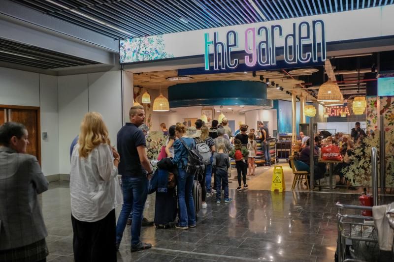 Aeropuerto de Gran Canaria. Aeropuerto cerrado por calima y viento  | 23/02/2020 | Fotógrafo: José Carlos Guerra