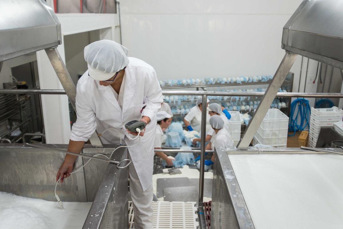 La marca elabora queso artesano con el apoyo de la tecnología.
