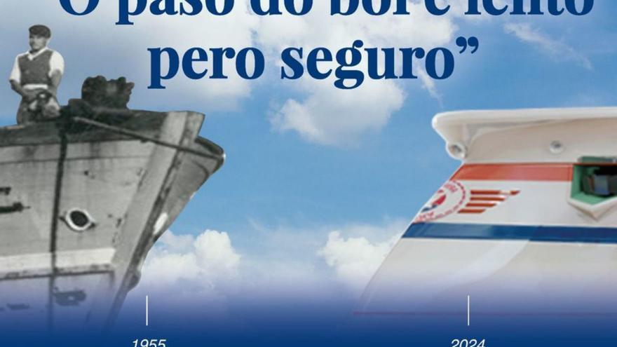Cartel de Pereira en Beiramar, con una frase del fundador de la compañía, José Pereira.  | // FDV