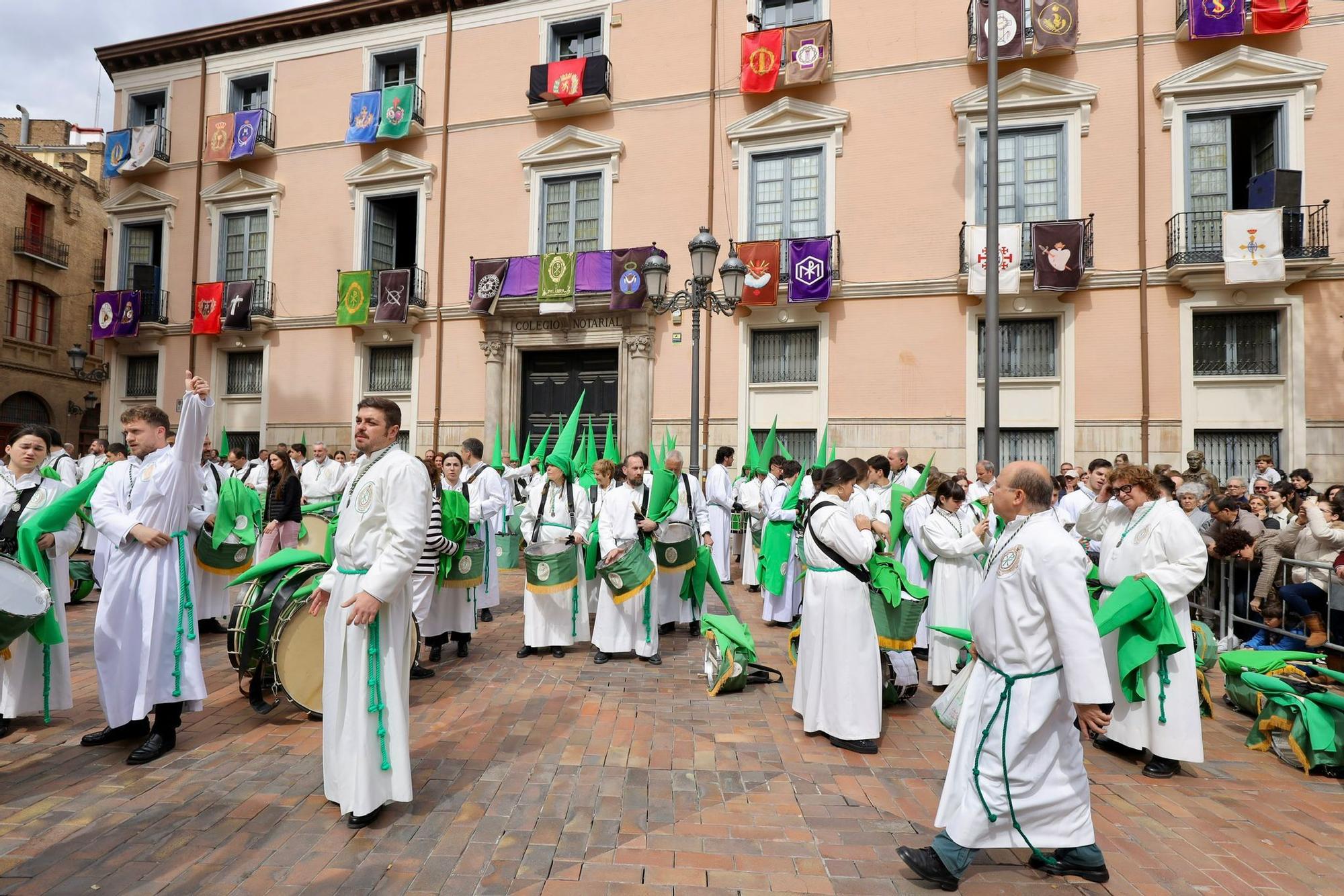 Procesión de la Cofradía de las Siete Palabras y San Juan Evangelista