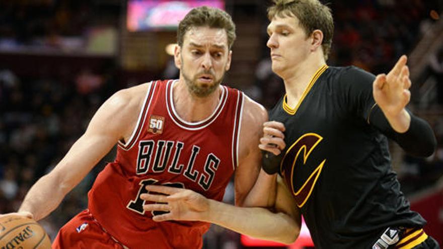 Pau Gasol, en un partido con Chicago.