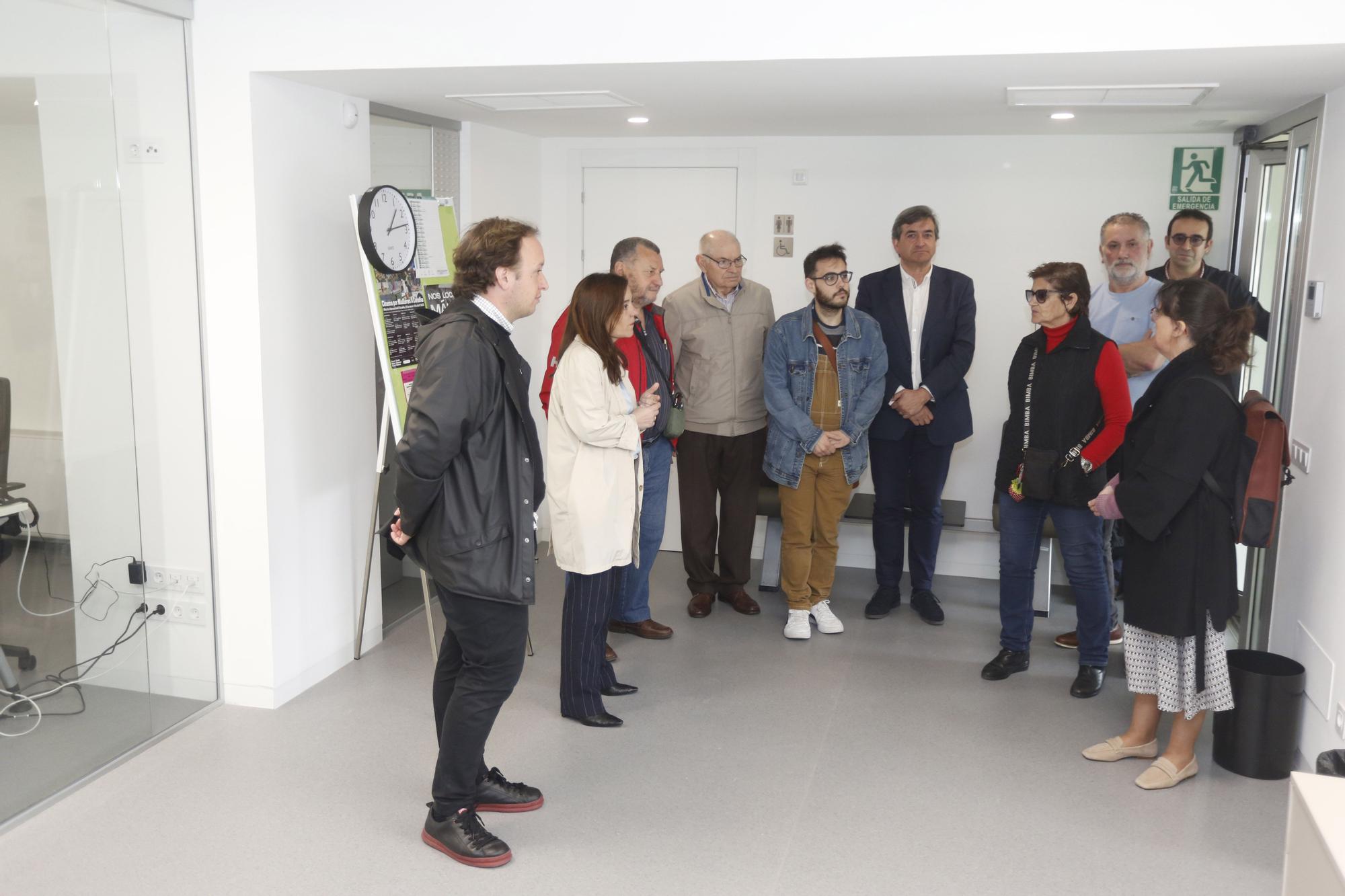 Visita a las instalaciones del centro García Sabell tras su reforma