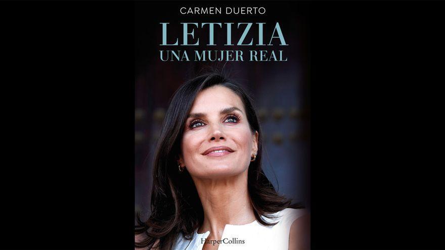 Portada del libro &#039;Letizia, una mujer real&#039;.