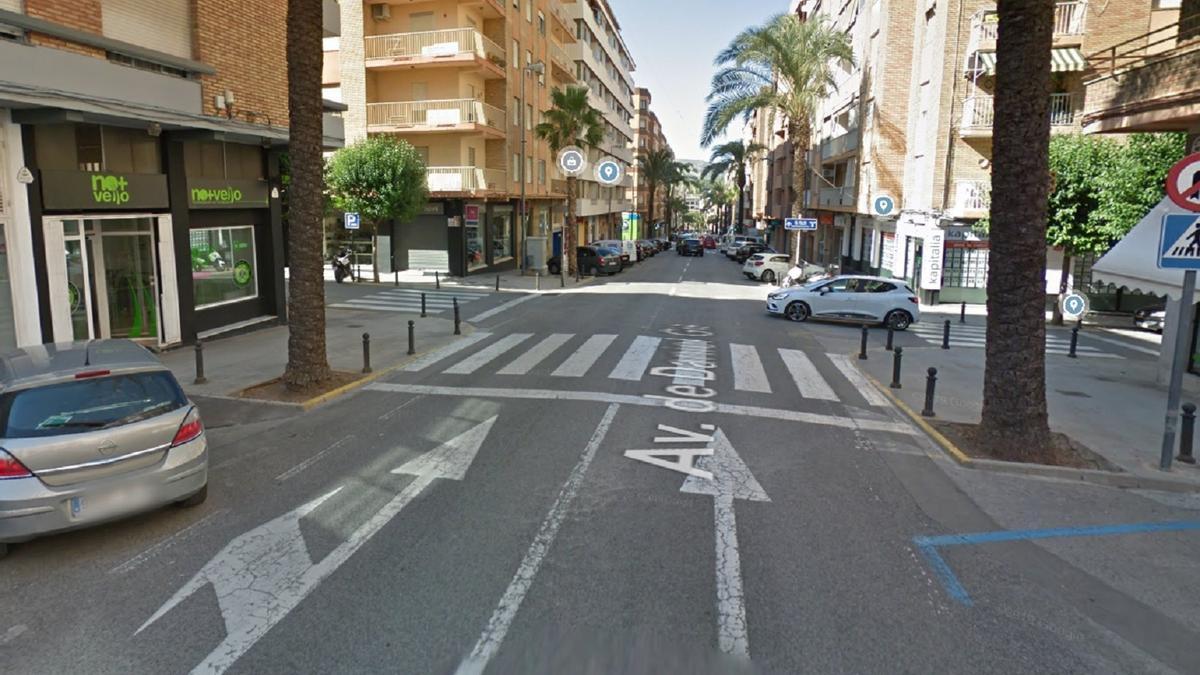 La Avenida Daniel Gil de Ontinyent.