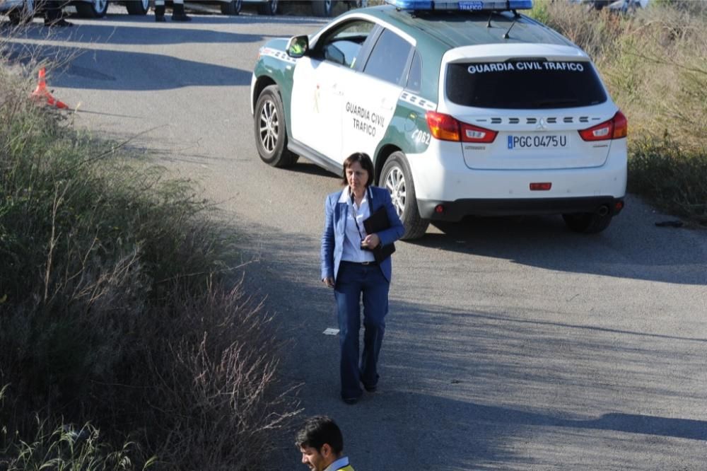 Grave accidente en la autovía Lorca-Águilas