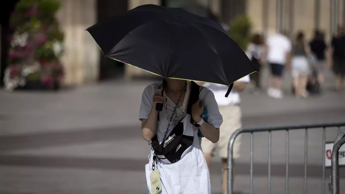 Las lluvias y el granizo se suman a las altas temperaturas en Valdejalón