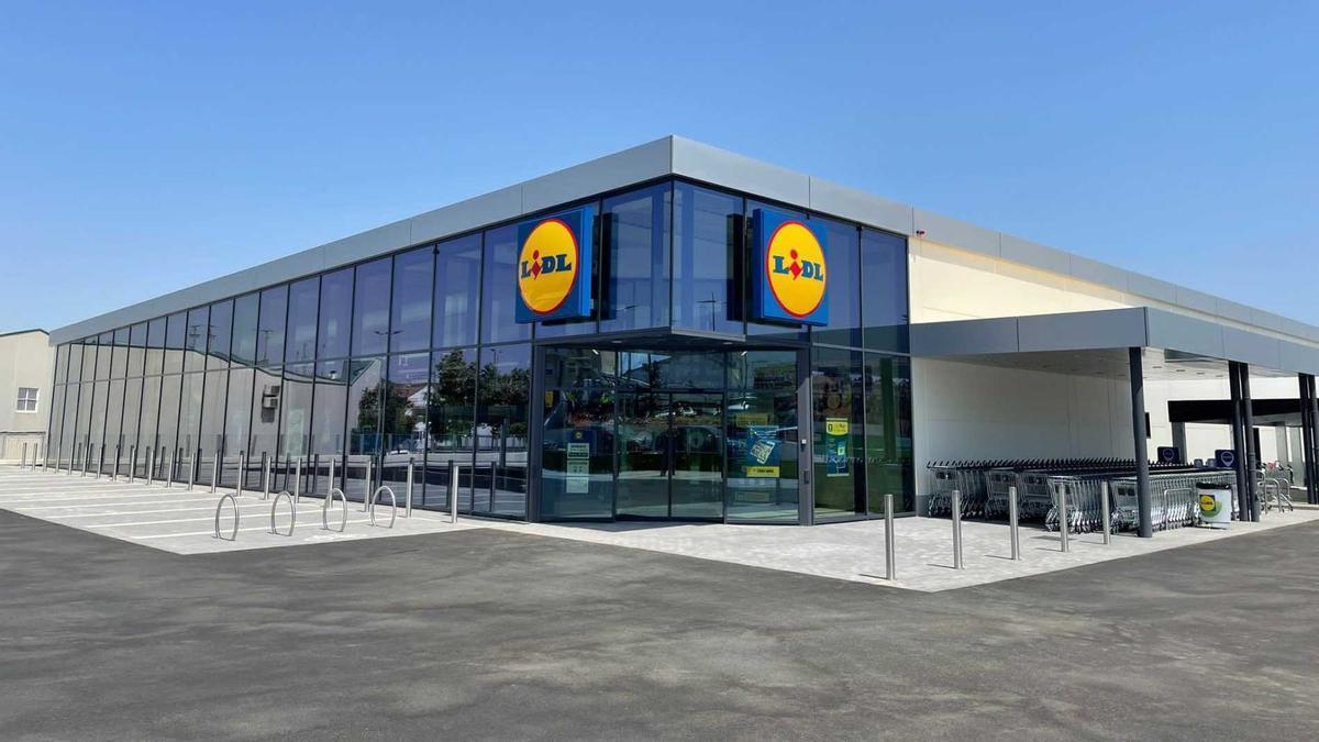 Un establiment de la cadena de supermercats Lidl.