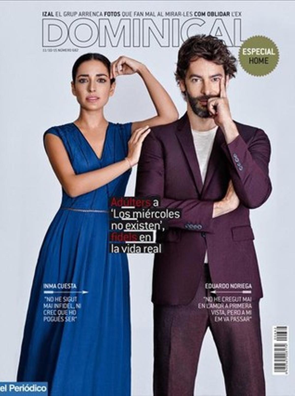 Inma Cuesta, amb Eduardo Noriega, a la portada de ’Dominical’ d’aquest diumenge. Inma Cuesta, amb Eduardo Noriega, a la portada de ’Dominical’ d’aquest diumenge.