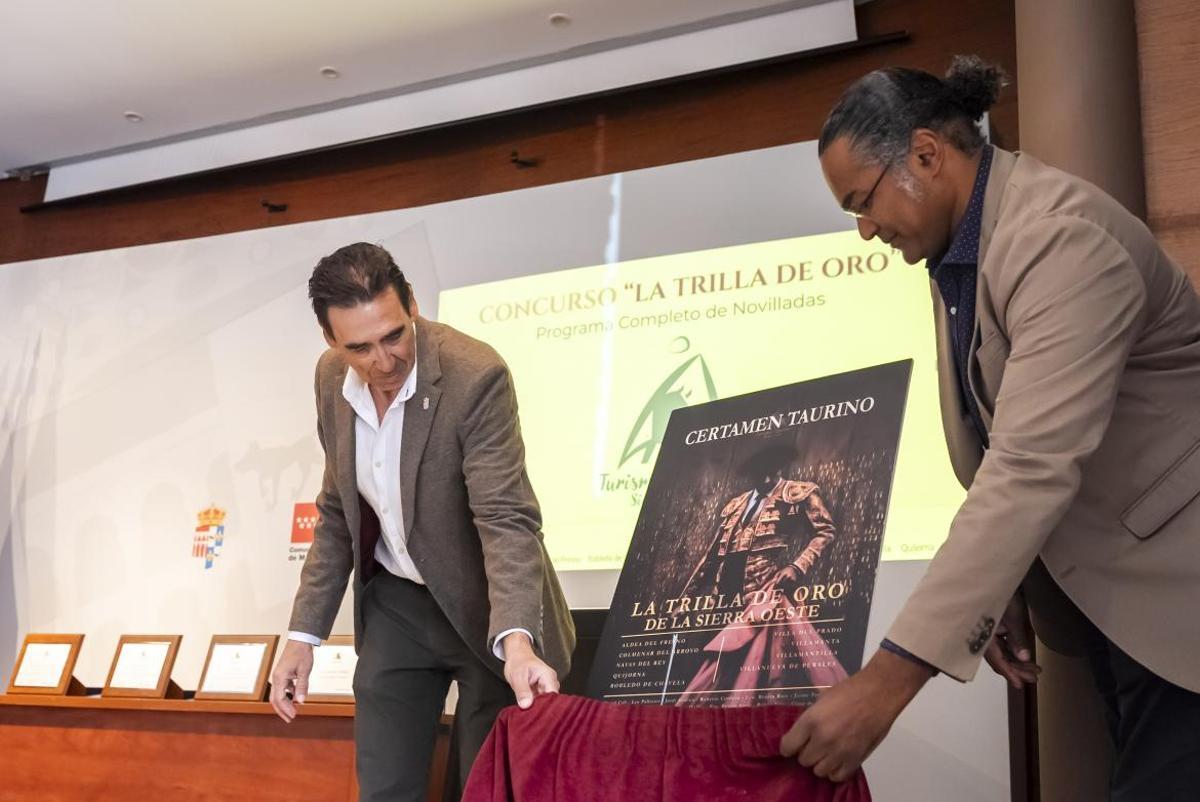 La Comunidad de Madrid celebra la primera edición del certamen taurino para novilleros La Trilla de Oro.