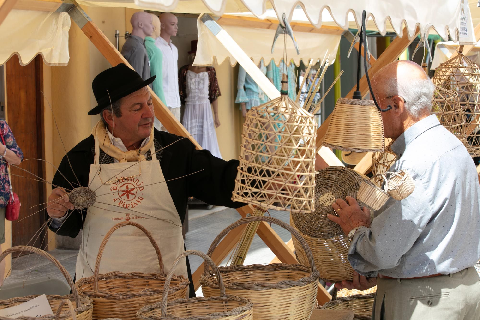 Última jornada de la Feria Ibiza Medieval 2023